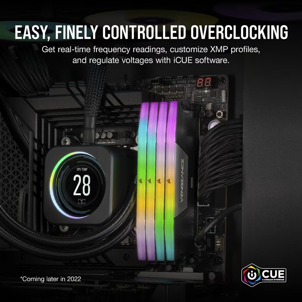 Corsair Vengeance RGB 16GB 5200MHz CL40 DDR5 RAM