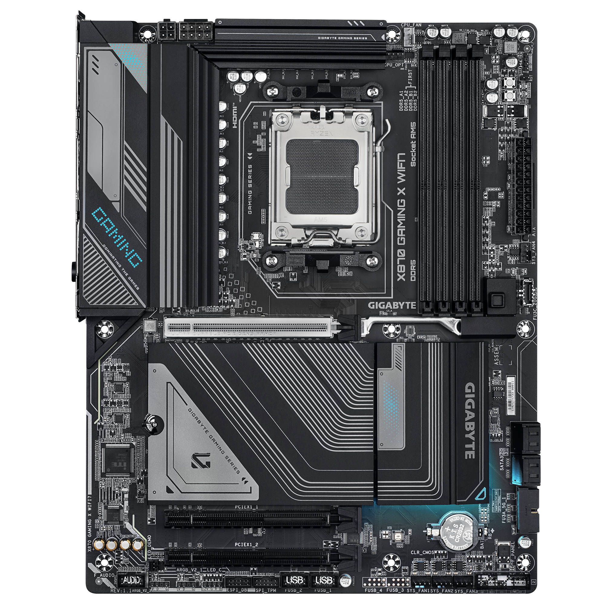 Gigabyte X870 Gaming X WIFI7 ATX Motherboard