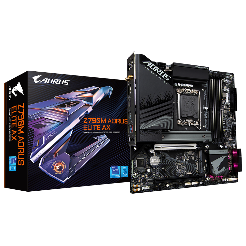 Gigabyte Z790M Aorus Elite AX (Wi-Fi) Motherboard