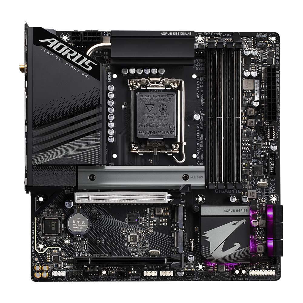 Gigabyte Z790M Aorus Elite AX (Wi-Fi) Motherboard
