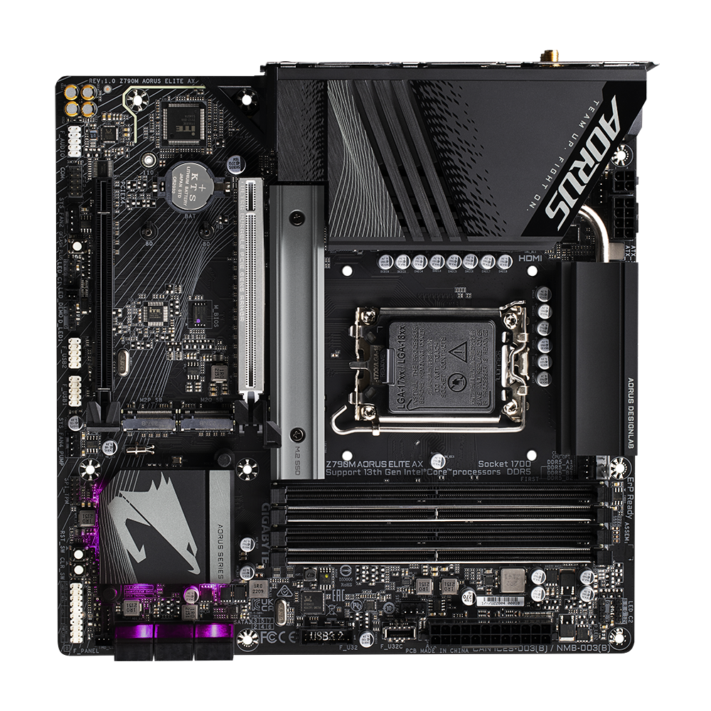 Gigabyte Z790M Aorus Elite AX (Wi-Fi) Motherboard