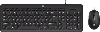 HP KM160 Wired Keyboard and Mouse Combo