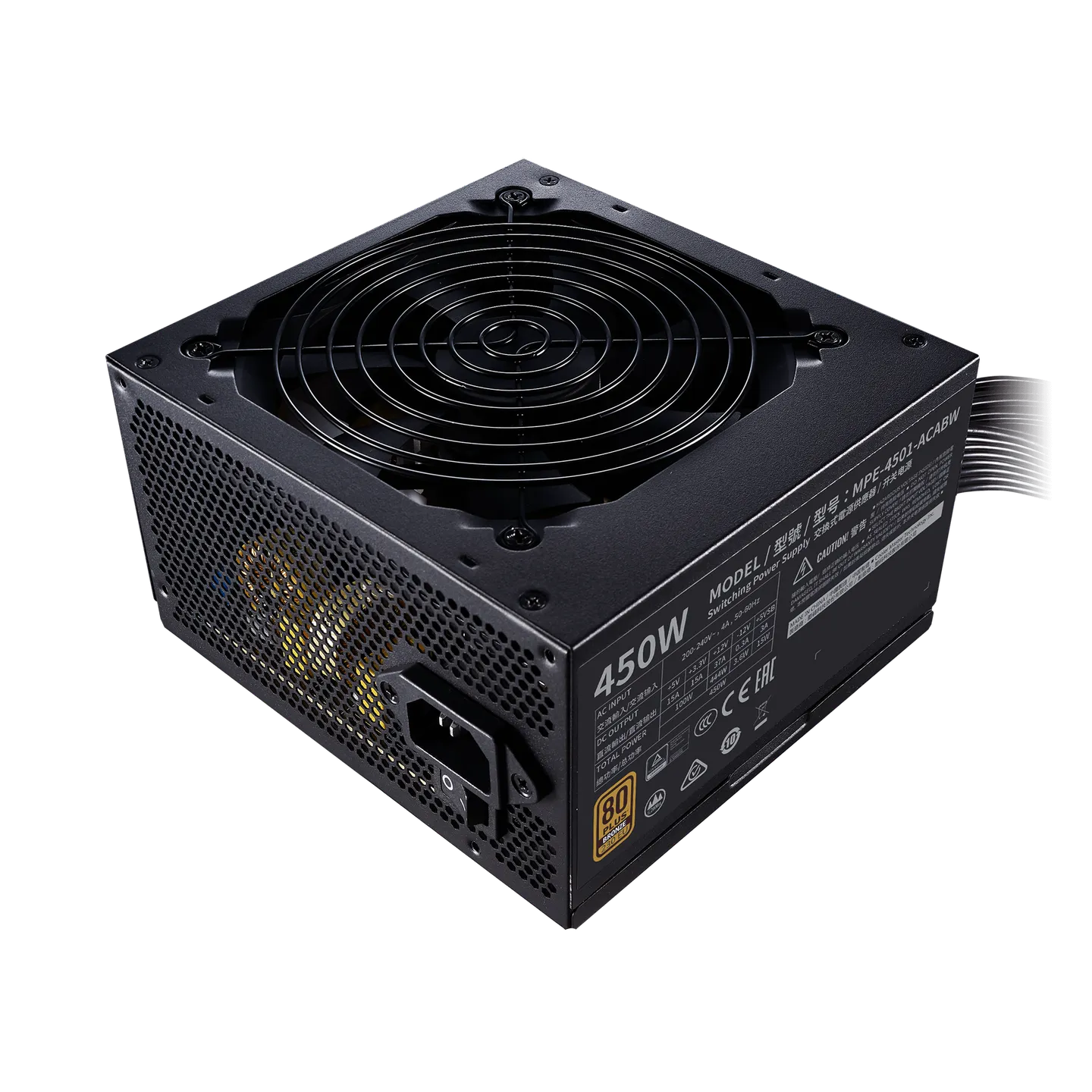 Cooler Master MWE 450 V2 80 Plus Bronze SMPS