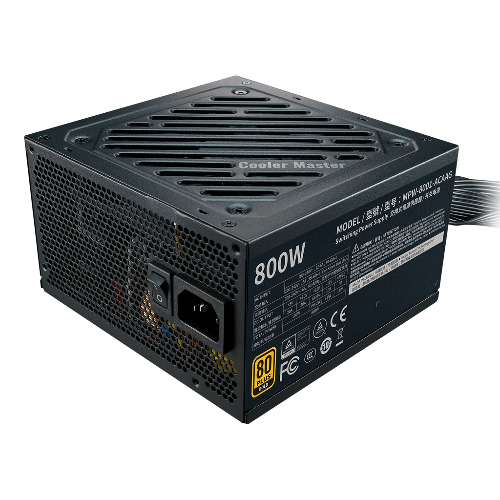 Cooler Master G800 Gold SMPS, 800 Watt