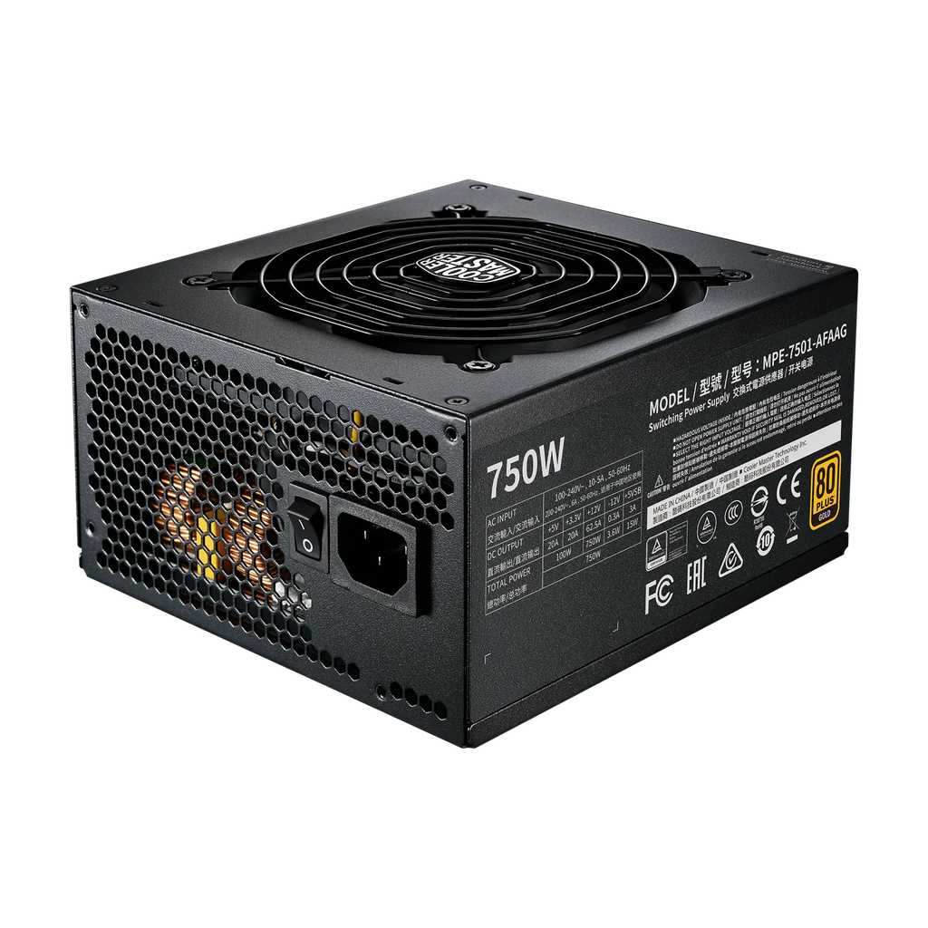 Cooler Master MWE Gold 750 V2 ATX 3.1 Fully Modular Smps