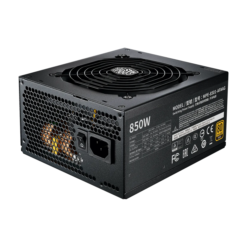 Cooler Master MWE Gold 850 V2 ATX 3.1 Fully Modular Smps